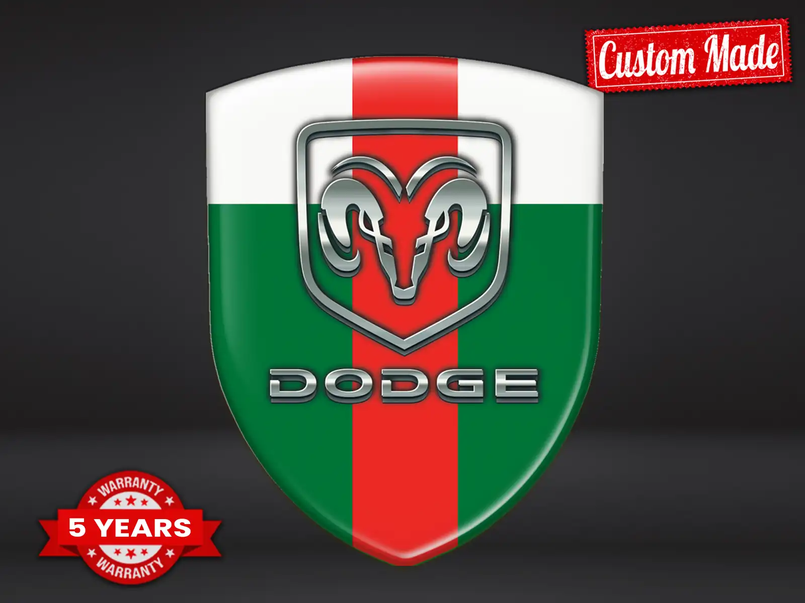 Dodge Logo Deportivo Máximo Duradero Estilo Pro Rendimiento
